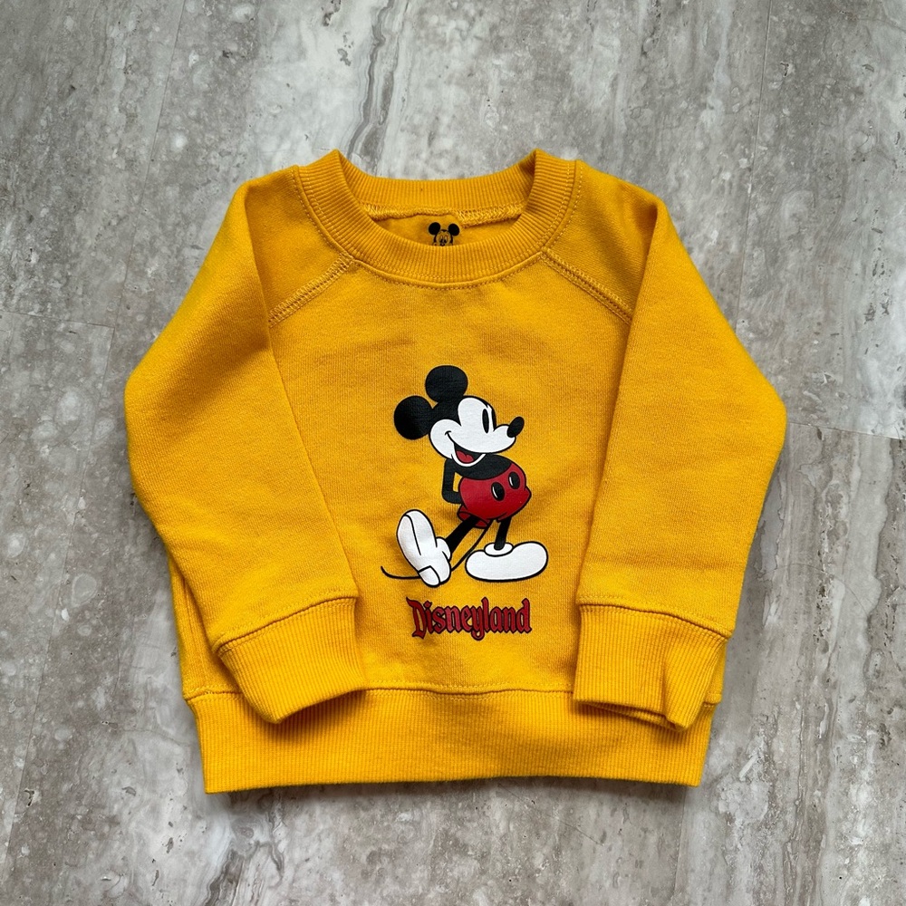 Disney Baby Golden Mickey Mouse Sweatshirt